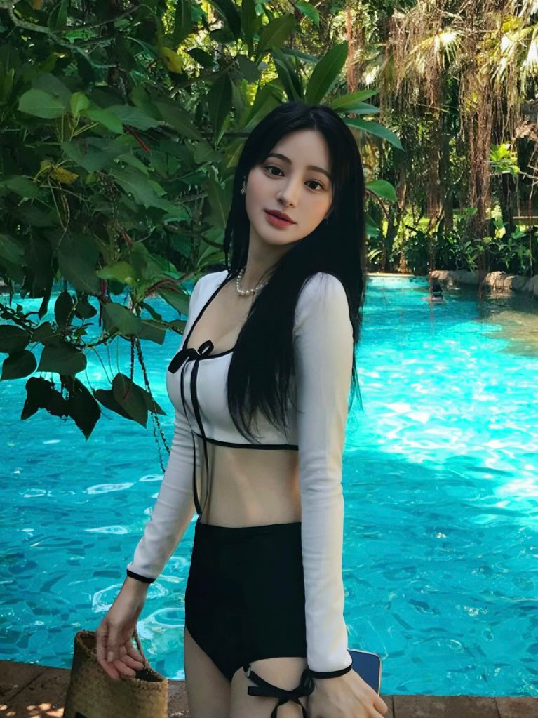 Nora Long Sleeve Swimsuit Set