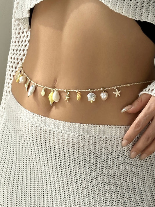 Island Shell Waist Tie