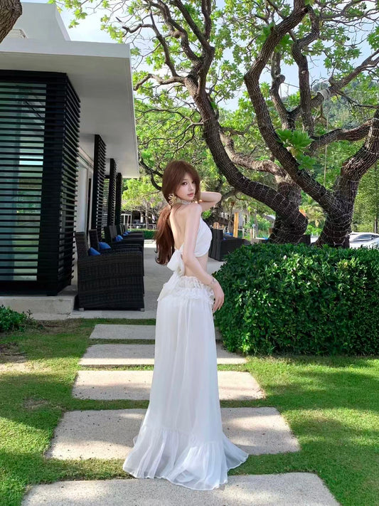 Isla Breeze Set - Top & Maxi Skirt