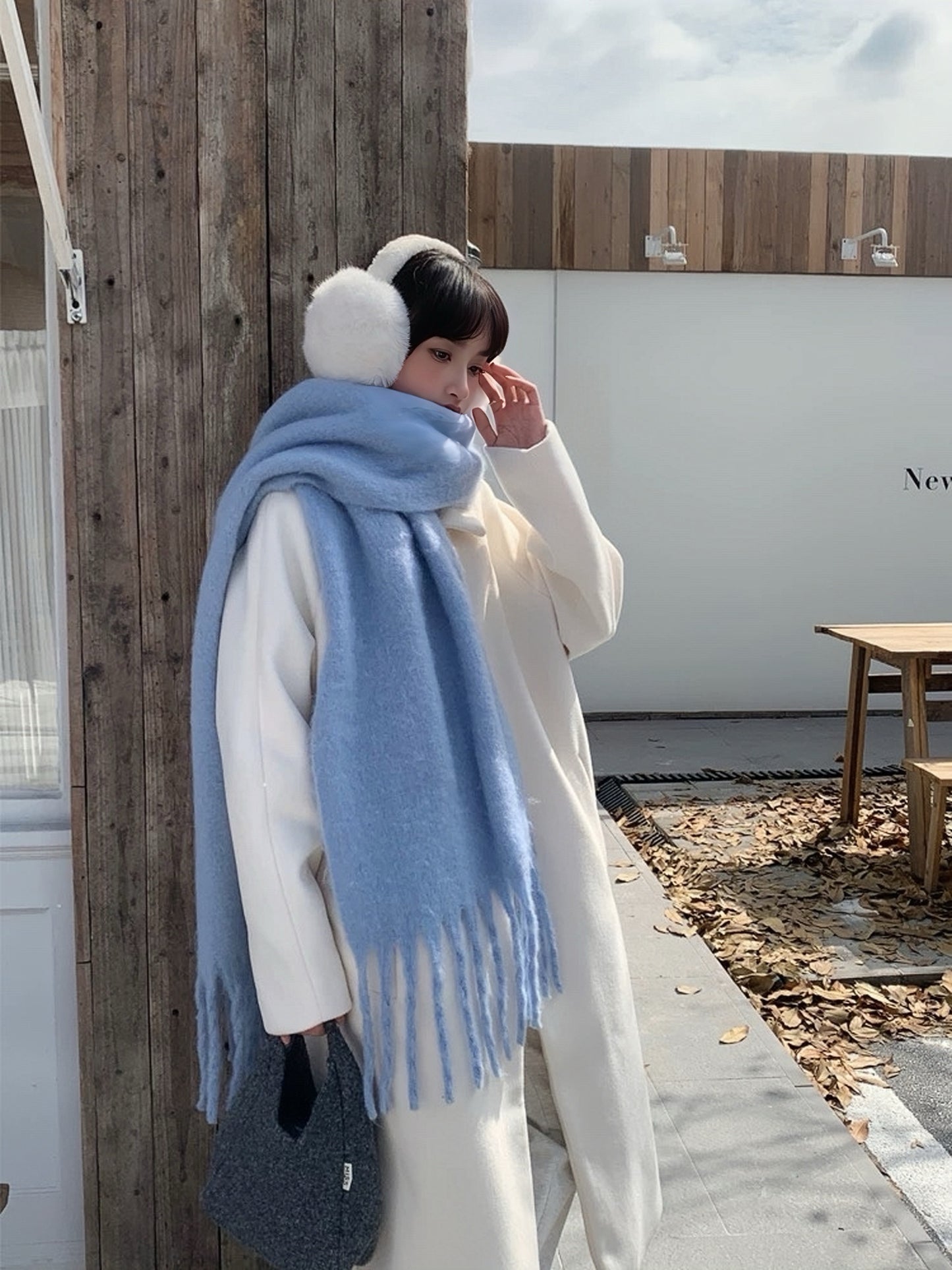 Baby Blue Scarf