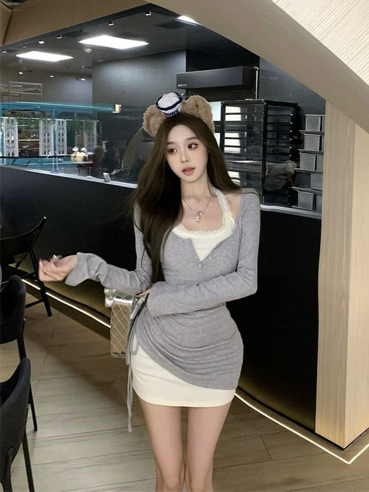 Grayanna Two-Piece Mini Dress Set