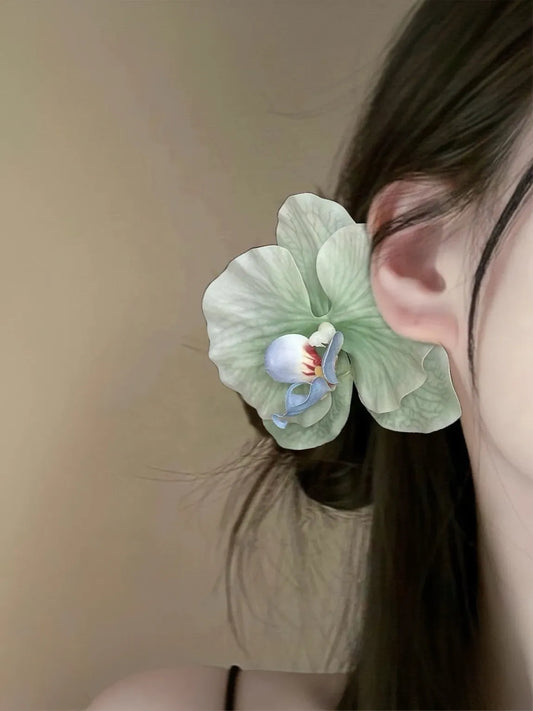 Orchid Flower Hair Clip (4 colours)