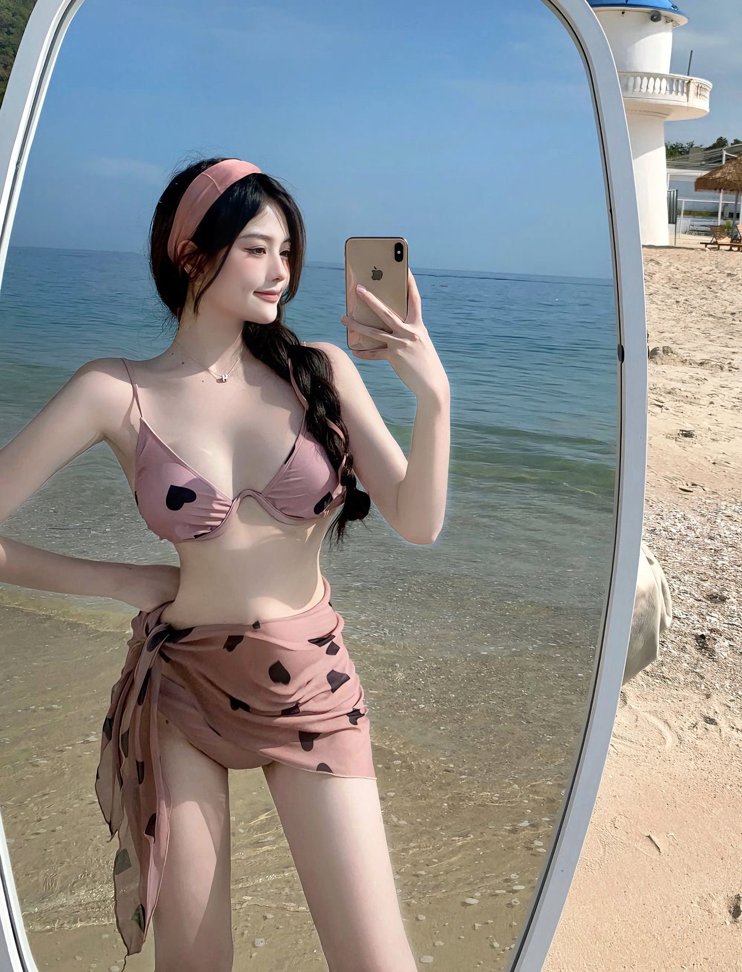 Sweetie Bikini Three-Piece Set