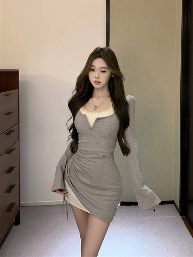 Grayanna Two-Piece Mini Dress Set