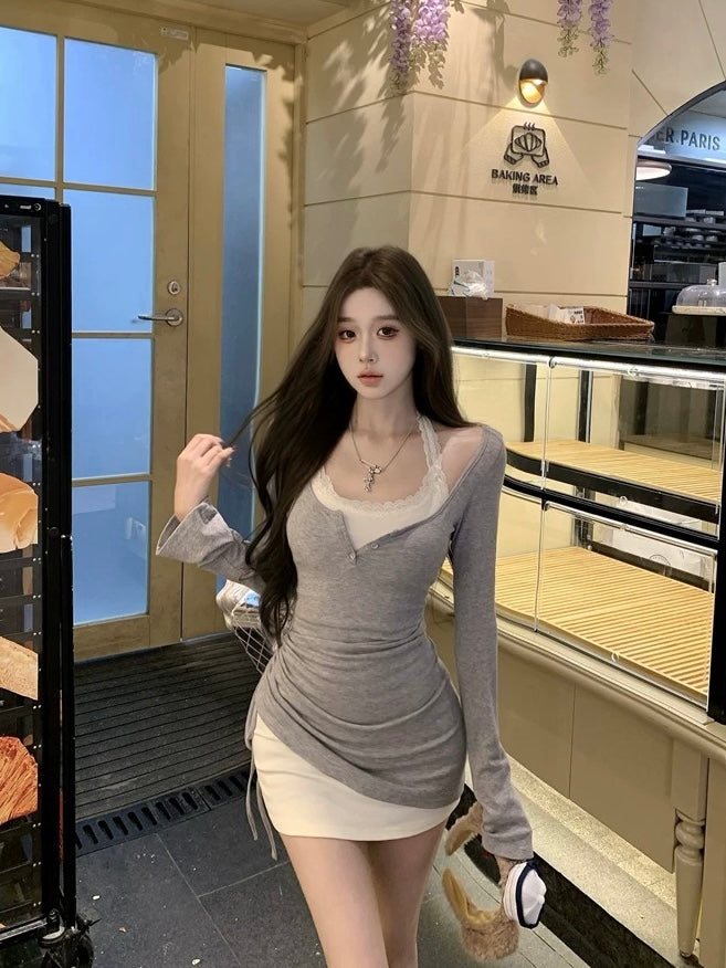 Grayanna Two-Piece Mini Dress Set