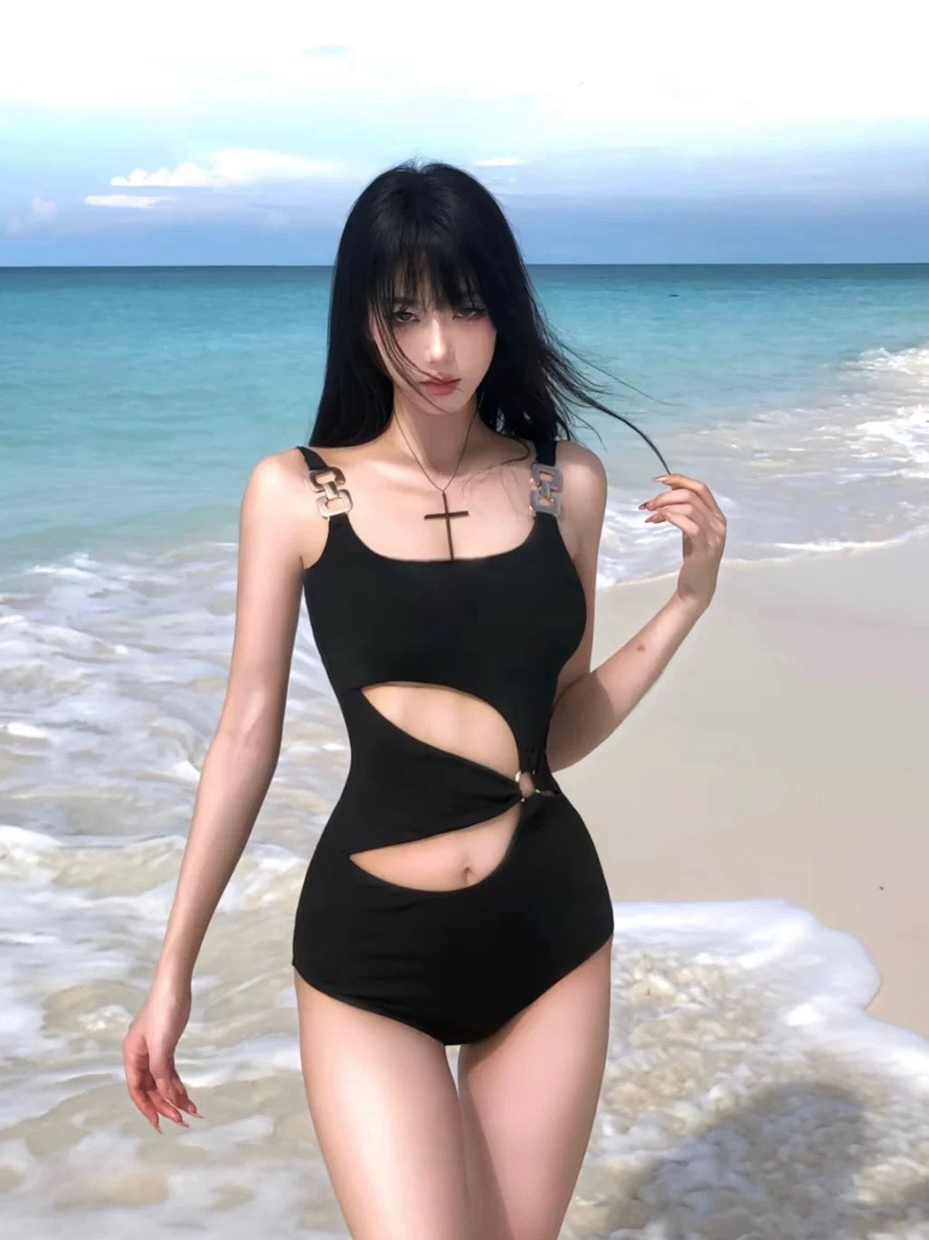 After Dark One-Piece Swimsuit
