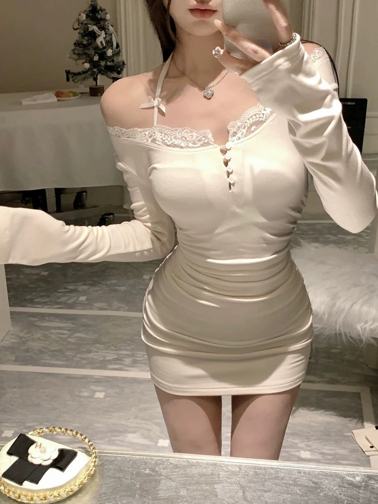 Larissa Mini Dress - Ivory