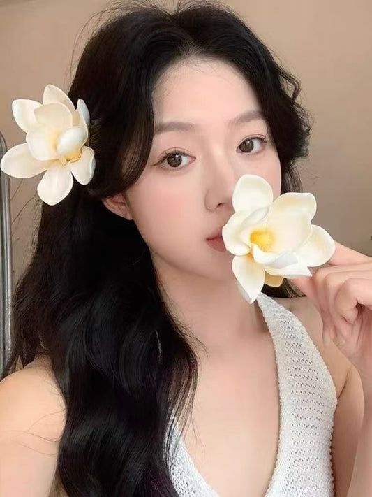 Magnolia Bloom Hair Clip