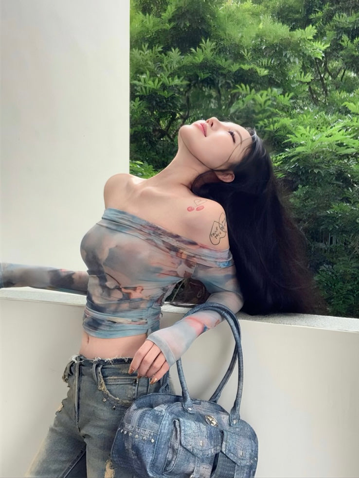 Angel Mesh Top