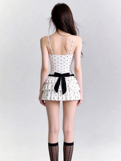 Monette Polka Dot One-Piece Swimsuit