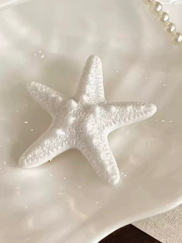 Coastal Starfish Hair Clip