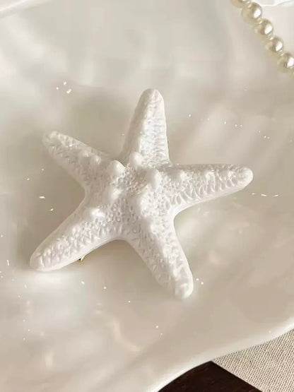 Coastal Starfish Hair Clip