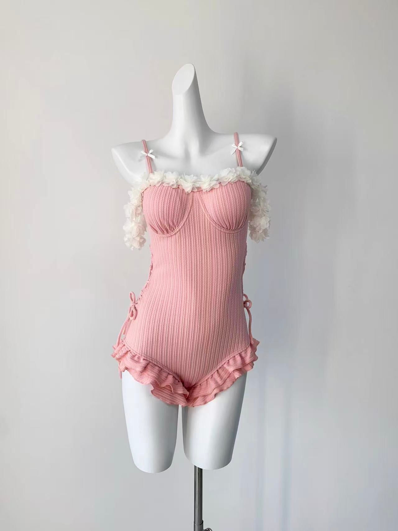 Peach Blush One-Piece Swimsuit