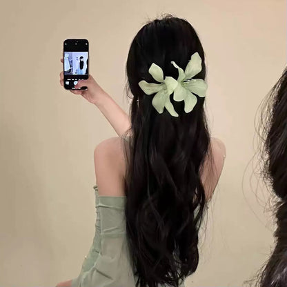 Sage Bloom Hair Clip