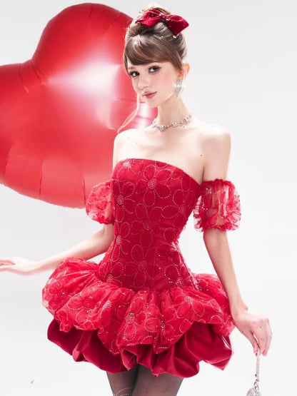 CHAN CLUB MauDon Mini Dress