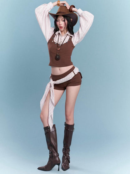 CHAN CLUB Karani Top & Short
