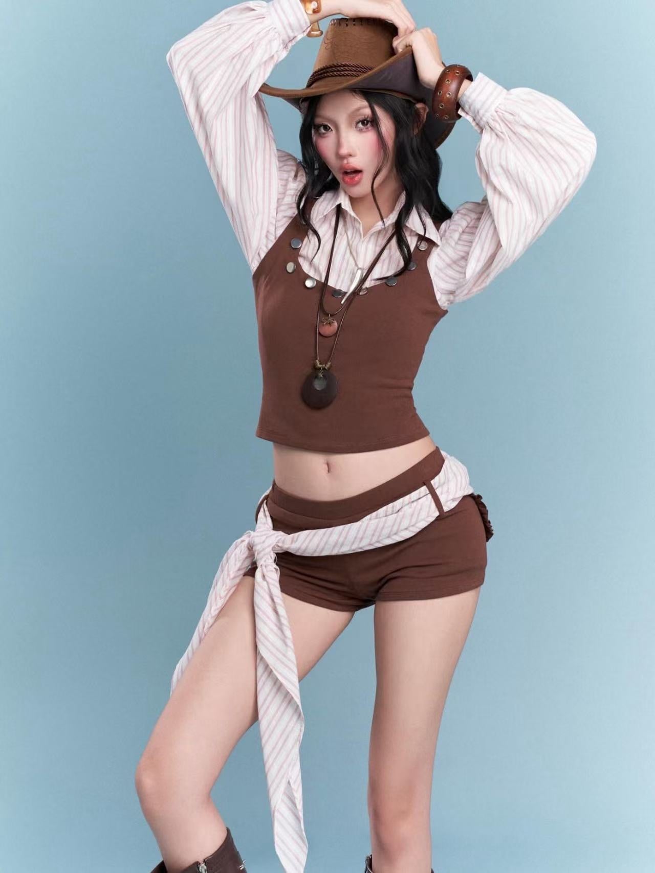 CHAN CLUB Karani Top & Short