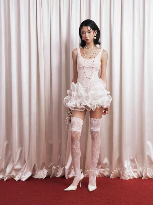 CHAN CLUB Lalalove Mini Dress
