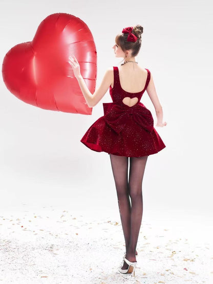 CHAN CLUB Valentine Mini Dress