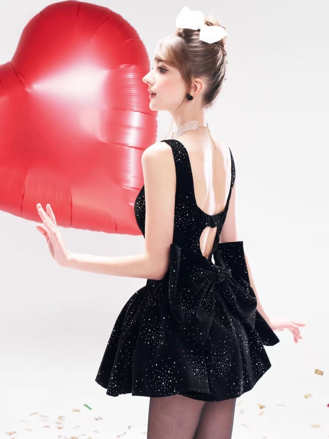 CHAN CLUB Valentine Mini Dress