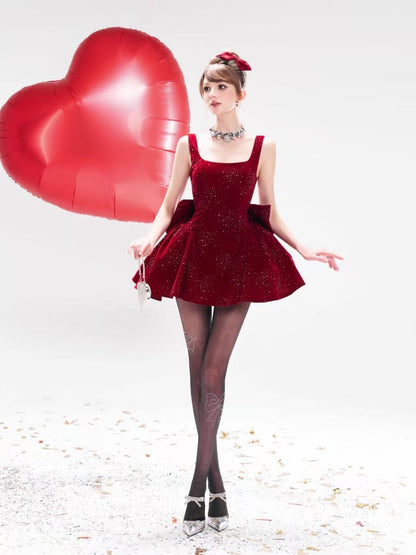 CHAN CLUB Valentine Mini Dress