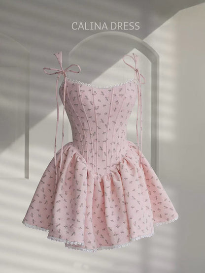 Céci Calina Corset Mini Dress