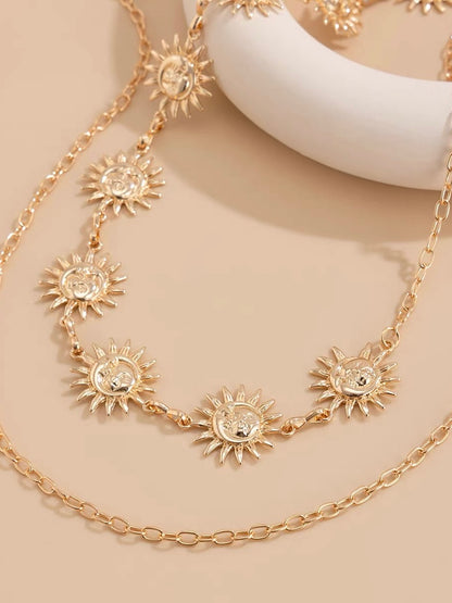 Sun Motif Waist Chain