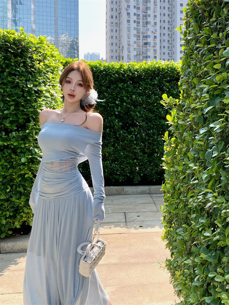Livia Lace Off-Shoulder Top And Maxi Skirt