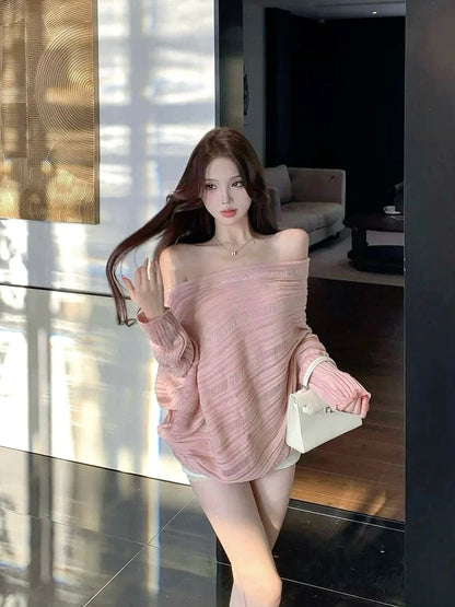 Blush Whisper Knit Top