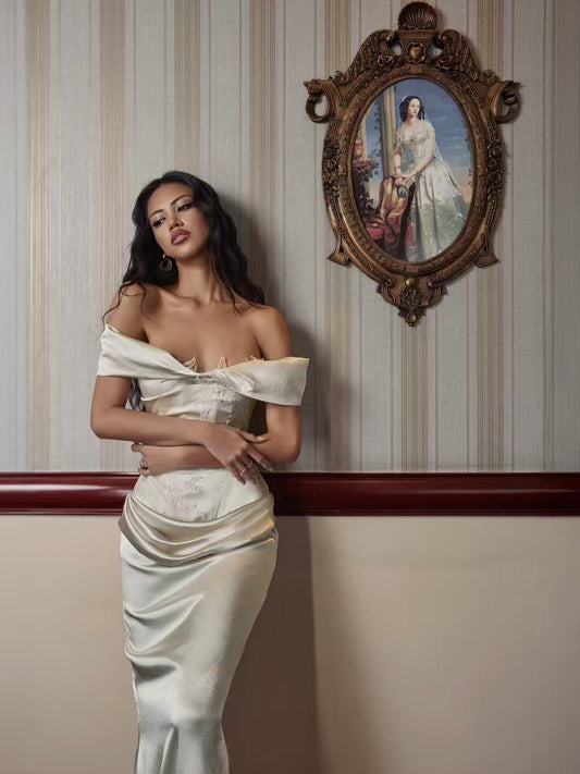 Moulin Rose Perlin Evening Gown