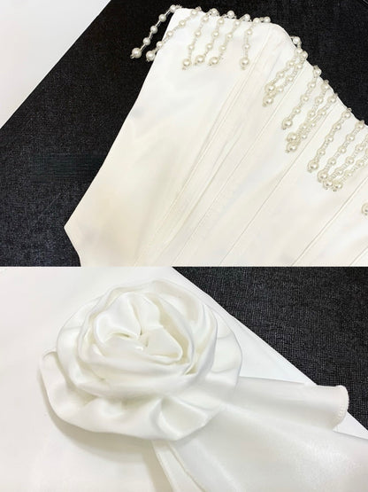 Eternal Grace Corset Top and Mini Dress Set