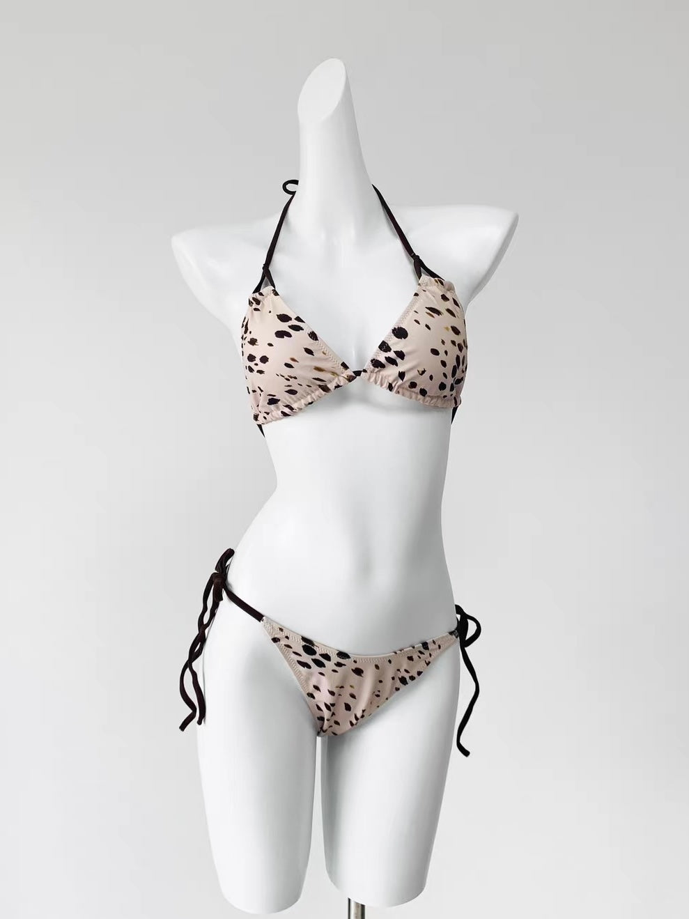 Cocoa Dune Three-Piece Bikini Set