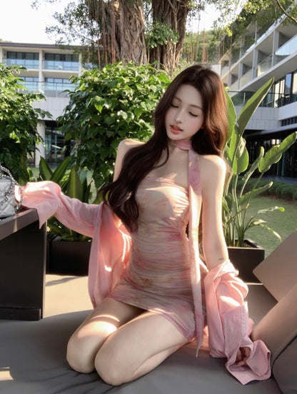 Renaissance Romance Mesh Mini Dress