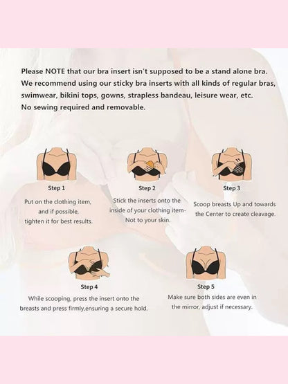 Exclusive✨Ultimate Boost Double-Sided Sticky Bra Inserts