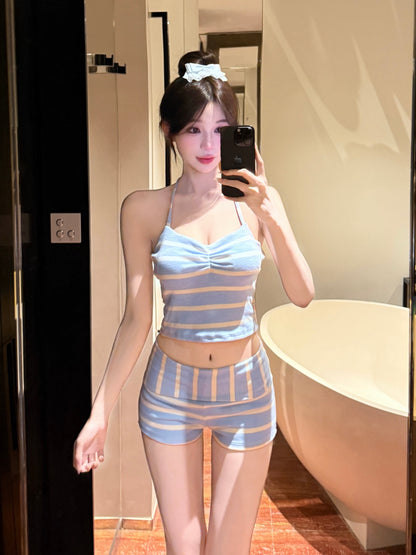 Coastal Stripe Tankini Set