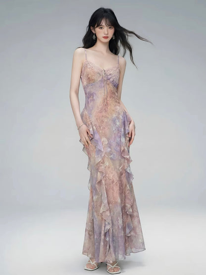 Lavender Mirage Maxi Dress
