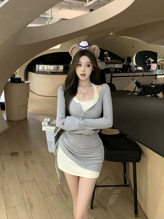 Grayanna Two-Piece Mini Dress Set