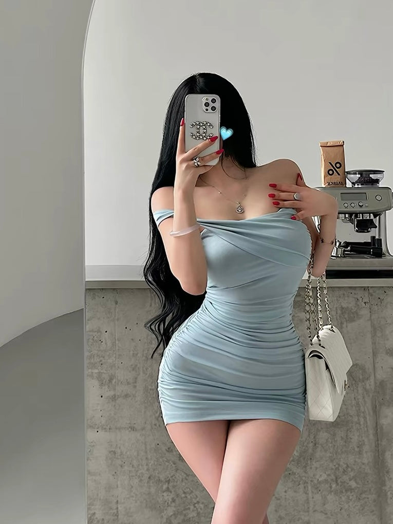 Evania Powder Blue Mini Dess
