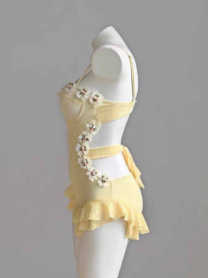 Daisy Bloom One-Piece Swimsuit