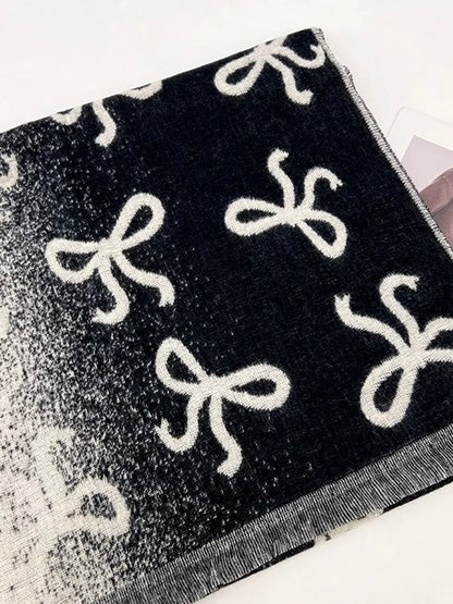 Jennie Bow Knot Gradient Scarf