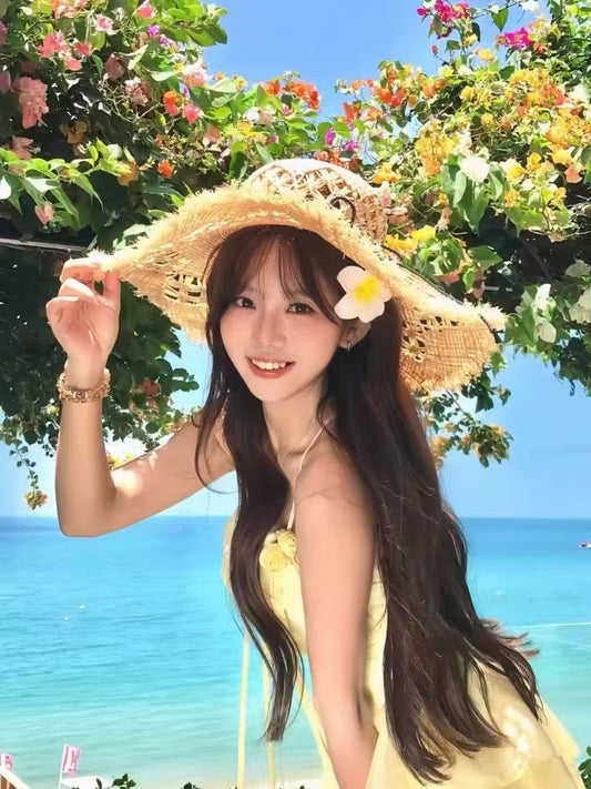 Palm Breeze Raffia Hat