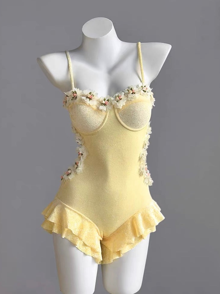 Daisy Bloom One-Piece Swimsuit
