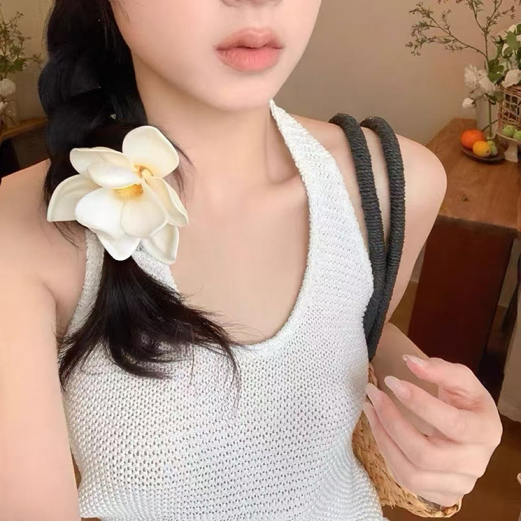 Magnolia Bloom Hair Clip