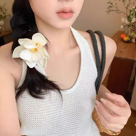 Magnolia Bloom Hair Clip