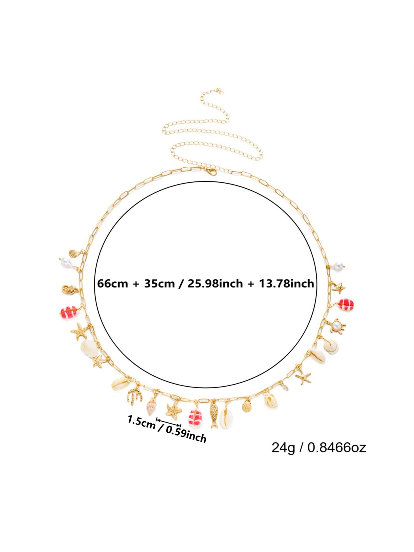 Coral Cove Waist Chain