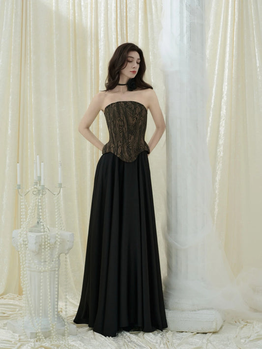 Crow Crew Corset Maxi Dress - PREORDER