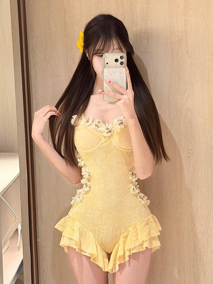 Daisy Bloom One-Piece Swimsuit
