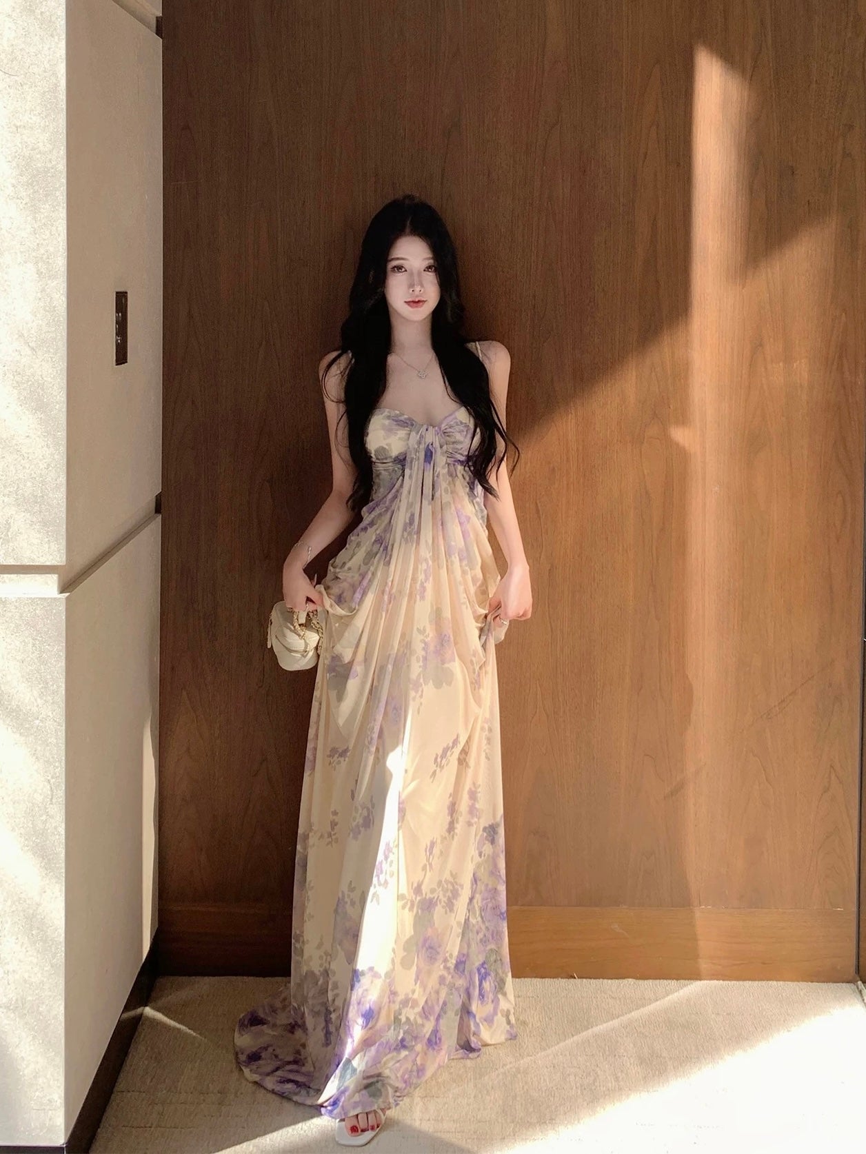 Wisteria Dream Maxi Dress