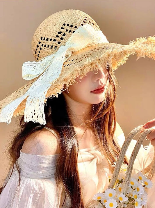 Lace Ribbon Hat