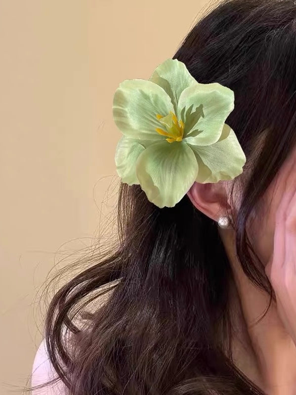Hibiscus Bloom Hair Clip